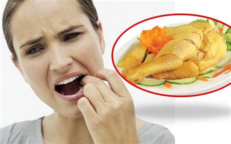 đau răng có nên ăn thịt gà